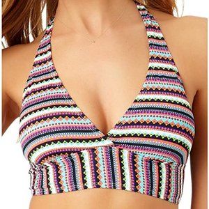 Anne Cole Banded Halter Bikini top Swimsuit Separates New 4/25
